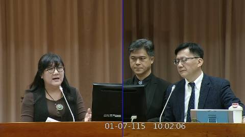 2026-01-07 09:00 第11屆 第4會期 主辦單位：教育及文化委員會 伍麗華Saidhai Tahovecahe委員質詢封面