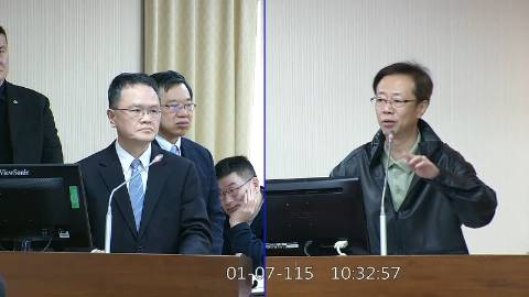 2026-01-07 09:00 第11屆 第4會期 主辦單位：內政委員會 張宏陸委員質詢封面