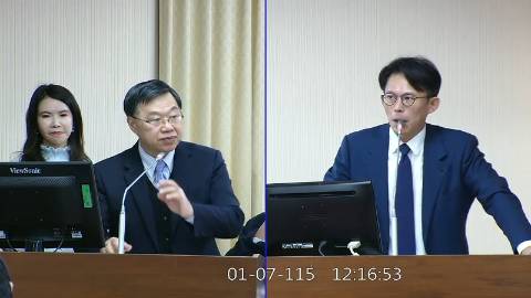 2026-01-07 09:00 第11屆 第4會期 主辦單位：內政委員會 黃國昌委員質詢封面