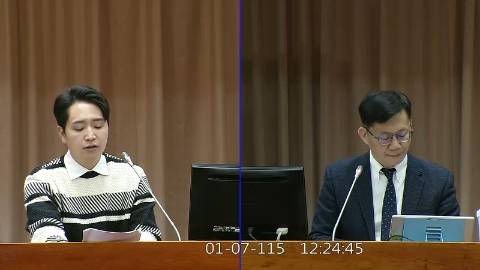 2026-01-07 09:00 第11屆 第4會期 主辦單位：教育及文化委員會 羅廷瑋委員質詢封面