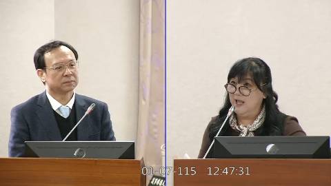 2026-01-07 09:00 第11屆 第4會期 主辦單位：司法及法制委員會 伍麗華Saidhai Tahovecahe委員質詢封面