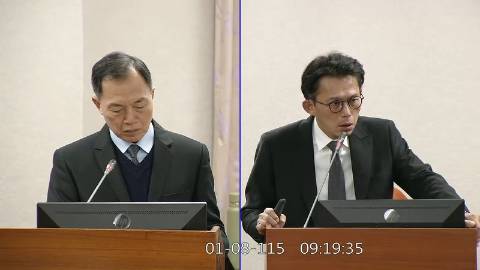 2026-01-08 09:00 第11屆 第4會期 主辦單位：司法及法制委員會 黃國昌委員質詢封面