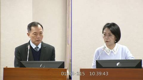 2026-01-08 09:00 第11屆 第4會期 主辦單位：司法及法制委員會 翁曉玲委員質詢封面