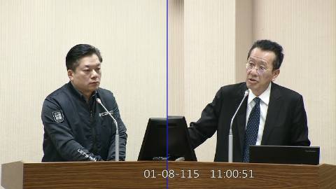 2026-01-08 09:00 第11屆 第4會期 主辦單位：外交及國防委員會 陳俊宇委員質詢封面