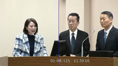 2026-01-08 09:00 第11屆 第4會期 主辦單位：外交及國防委員會 王鴻薇委員質詢封面