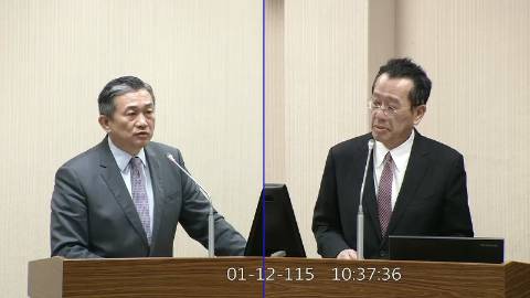 2026-01-12 09:00 第11屆 第4會期 主辦單位：外交及國防委員會 王定宇委員質詢封面