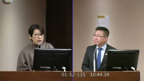 2026-01-12 09:00 第11屆 第4會期 主辦單位：社會福利及衛生環境委員會 黃珊珊委員質詢封面