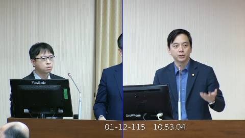 2026-01-12 09:00 第11屆 第4會期 主辦單位：內政委員會 牛煦庭委員質詢封面