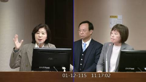 2026-01-12 09:00 第11屆 第4會期 主辦單位：社會福利及衛生環境委員會 王育敏委員質詢封面