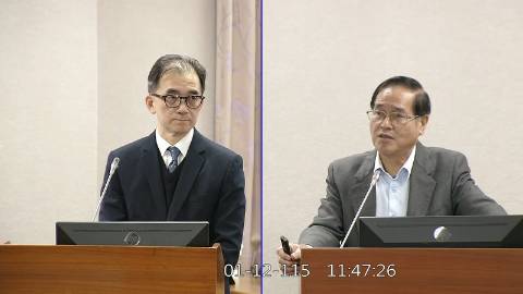 2026-01-12 09:00 第11屆 第4會期 主辦單位：司法及法制委員會 鄭天財Sra Kacaw委員質詢封面