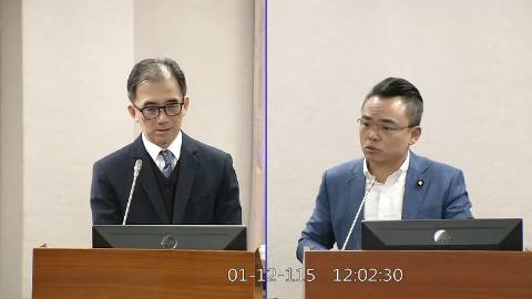 2026-01-12 09:00 第11屆 第4會期 主辦單位：司法及法制委員會 洪孟楷委員質詢封面