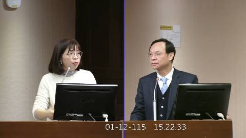 2026-01-12 09:00 第11屆 第4會期 主辦單位：社會福利及衛生環境委員會 林淑芬委員質詢封面