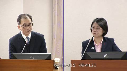 2026-01-12 09:00 第11屆 第4會期 主辦單位：司法及法制委員會 翁曉玲委員質詢封面