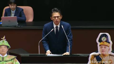 2026-01-21 09:00 第11屆 第4會期 主辦單位：全院委員會 黃國昌委員質詢封面