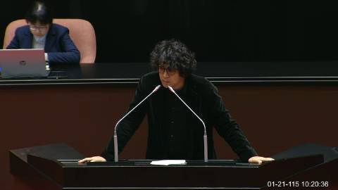 2026-01-21 09:00 第11屆 第4會期 主辦單位：全院委員會 沈伯洋委員質詢封面