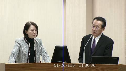 2026-01-26 09:00 第11屆 第4會期 主辦單位：外交及國防委員會 王鴻薇委員質詢封面