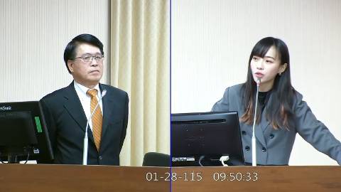 2026-01-28 09:00 第11屆 第4會期 主辦單位：內政委員會 黃捷委員質詢封面