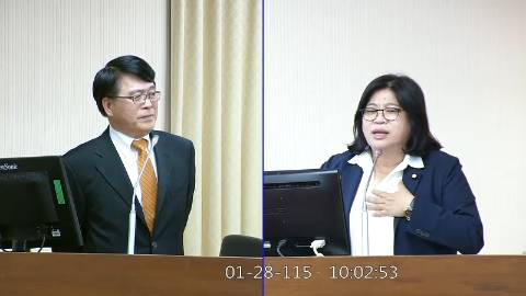 2026-01-28 09:00 第11屆 第4會期 主辦單位：內政委員會 王美惠委員質詢封面