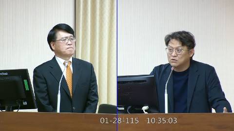 2026-01-28 09:00 第11屆 第4會期 主辦單位：內政委員會 黃建賓委員質詢封面