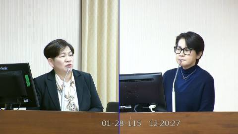 2026-01-28 09:00 第11屆 第4會期 主辦單位：內政委員會 黃珊珊委員質詢封面