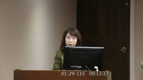 2026-01-29 09:00 第11屆 第4會期 主辦單位：社會福利及衛生環境委員會 陳昭姿委員質詢封面