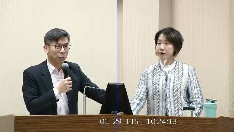 2026-01-29 09:00 第11屆 第4會期 主辦單位：外交及國防委員會 鍾佳濱委員質詢封面