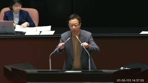 2026-01-30 09:00 第11屆 第4會期 主辦單位：院會 張宏陸委員質詢封面