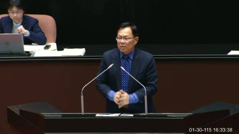 2026-01-30 09:00 第11屆 第4會期 主辦單位：院會 張啓楷委員質詢封面