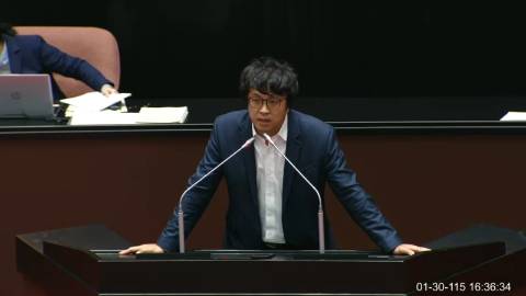 2026-01-30 09:00 第11屆 第4會期 主辦單位：院會 沈伯洋委員質詢封面