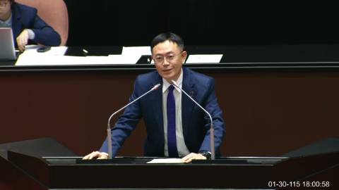 2026-01-30 09:00 第11屆 第4會期 主辦單位：院會 李坤城委員質詢封面
