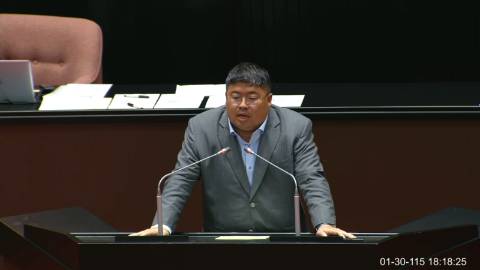 2026-01-30 09:00 第11屆 第4會期 主辦單位：院會 蔡易餘委員質詢封面