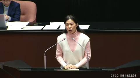 2026-01-30 09:00 第11屆 第4會期 主辦單位：院會 陳秀寳委員質詢封面