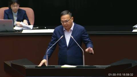 2026-01-30 09:00 第11屆 第4會期 主辦單位：院會 王義川委員質詢封面