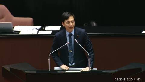 2026-01-30 09:00 第11屆 第4會期 主辦單位：院會 牛煦庭委員質詢封面
