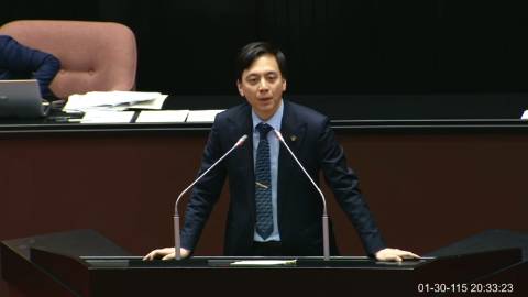 2026-01-30 09:00 第11屆 第4會期 主辦單位：院會 牛煦庭委員質詢封面