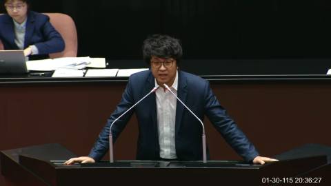 2026-01-30 09:00 第11屆 第4會期 主辦單位：院會 沈伯洋委員質詢封面