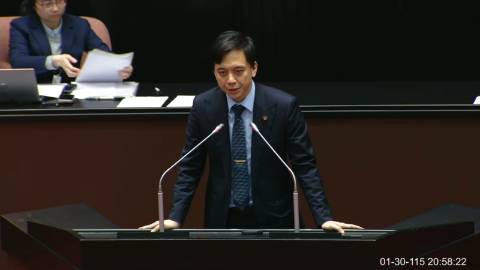 2026-01-30 09:00 第11屆 第4會期 主辦單位：院會 牛煦庭委員質詢封面