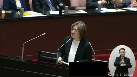 2026-02-24 10:00 第11屆 第5會期 主辦單位：院會 陳培瑜委員質詢封面