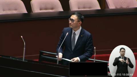 2026-03-03 09:00 第11屆 第5會期 主辦單位：院會 廖先翔委員質詢封面