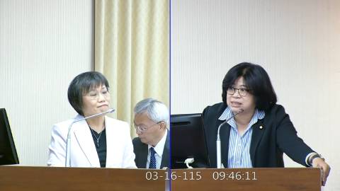 2026-03-16 09:00 第11屆 第5會期 主辦單位：內政委員會 王美惠委員質詢封面