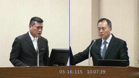 2026-03-16 09:00 第11屆 第5會期 主辦單位:外交及國防委員會 黃仁委員質詢封面