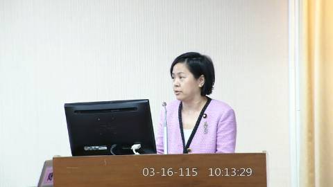 2026-03-16 09:00 第11屆 第5會期 主辦單位:內政委員會 李貞秀委員質詢封面