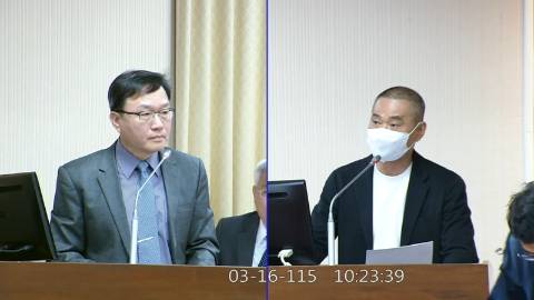 2026-03-16 09:00 第11屆 第5會期 主辦單位:內政委員會 丁學忠委員質詢封面