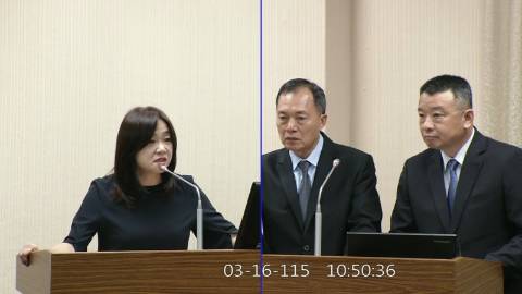 2026-03-16 09:00 第11屆 第5會期 主辦單位：外交及國防委員會 馬文君委員質詢封面