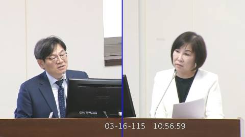2026-03-16 09:00 第11屆 第5會期 主辦單位:經濟委員會 呂玉玲委員質詢封面