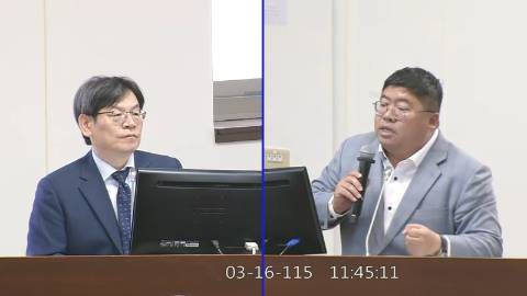 2026-03-16 09:00 第11屆 第5會期 主辦單位：經濟委員會 蔡易餘委員質詢封面