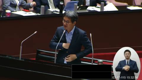 2026-03-17 09:00 第11屆 第5會期 主辦單位：院會 劉建國委員質詢封面