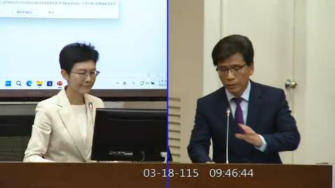 2026-03-18 09:00 第11屆 第5會期 主辦單位：財政委員會 林岱樺委員質詢封面