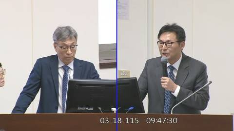 2026-03-18 09:00 第11屆 第5會期 主辦單位:經濟委員會 洪毓祥委員質詢封面