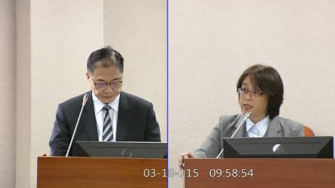 2026-03-18 09:00 第11屆 第5會期 主辦單位：司法及法制委員會 林倩綺委員質詢封面